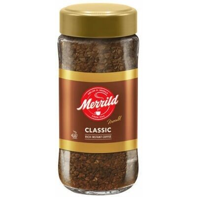 Šķīstošā kafija MERRILD Classic, 100g